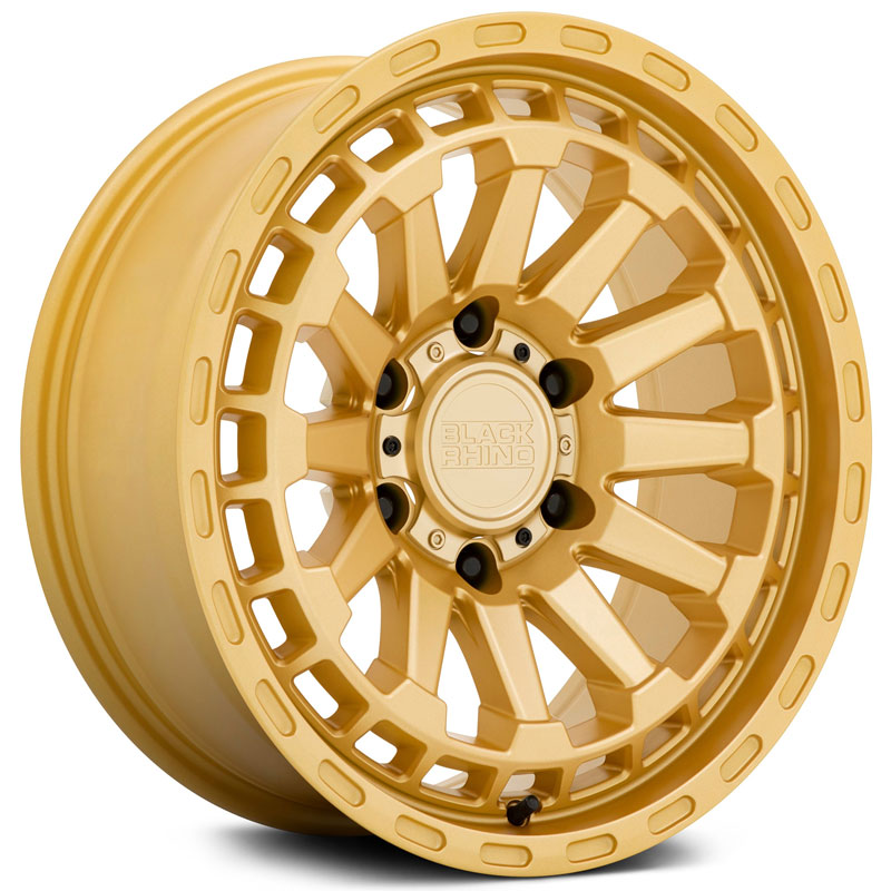 Black Rhino Raid  Wheels Gold