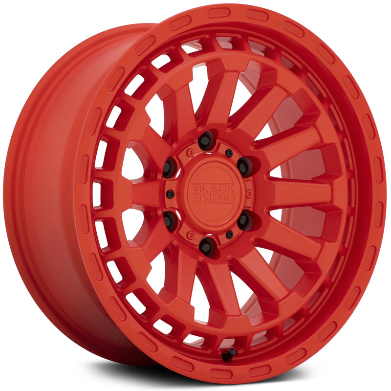 Black Rhino Raid  Wheels Matte Red