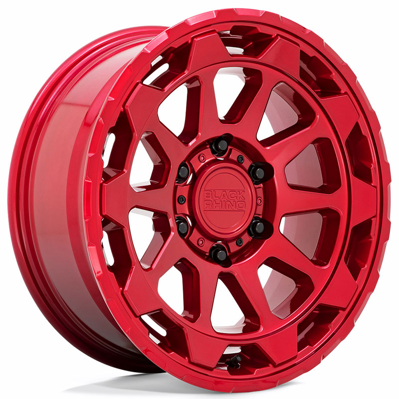 Black Rhino Rotor  Wheels Candy Red