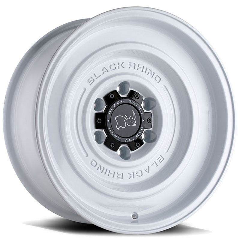 Black Rhino Solid  Wheels Gloss White