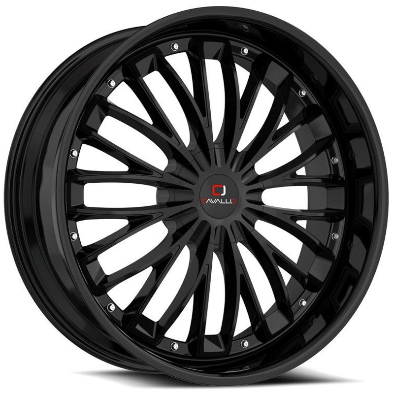 Cavallo CLV-42  Wheels Gloss Black