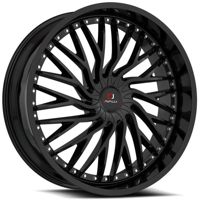 Cavallo CLV-43  Wheels Gloss Black