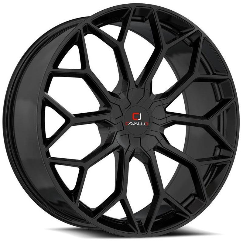 Cavallo CLV-44  Wheels Gloss Black