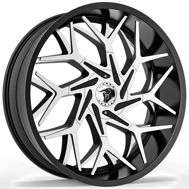 Diablo Magneeto  Wheels Gloss Black Machined