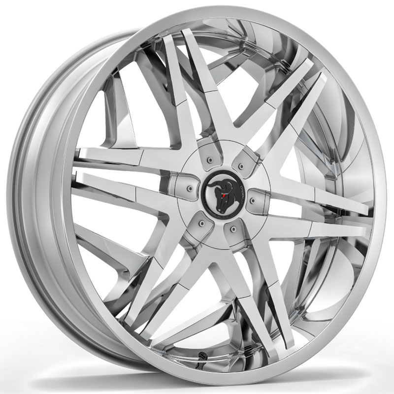 Diablo Turbine  Wheels Chrome