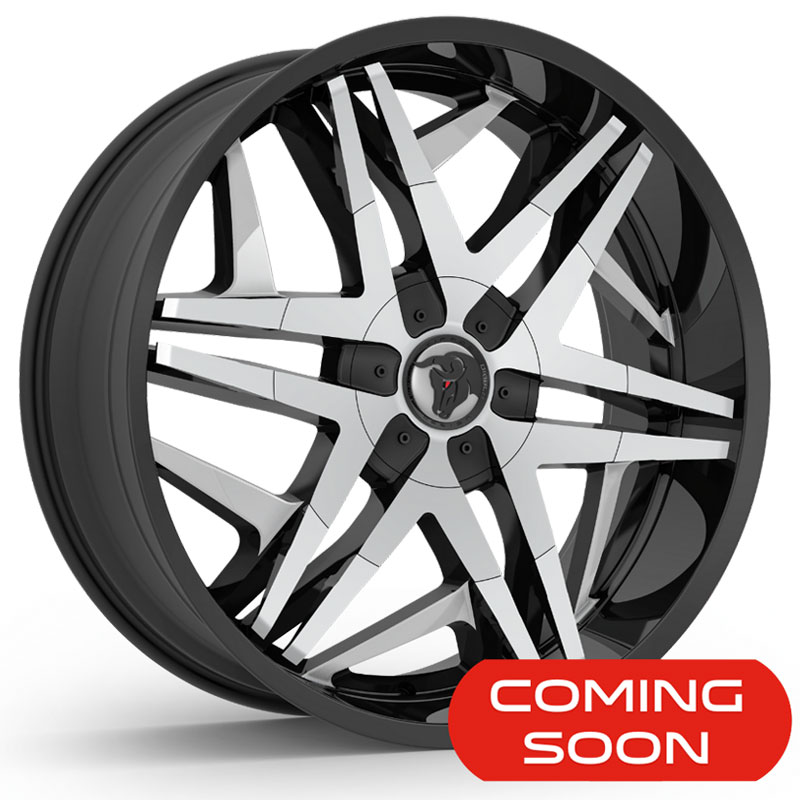 Diablo Turbine  Wheels Gloss Black Machined