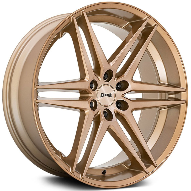 Dub S266 Dirty Dog  Wheels Platinum Bronze