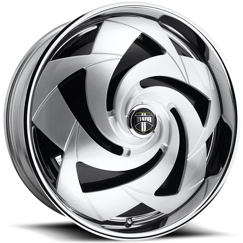 Dub S806 Slasher Spinner  Wheels Brushed