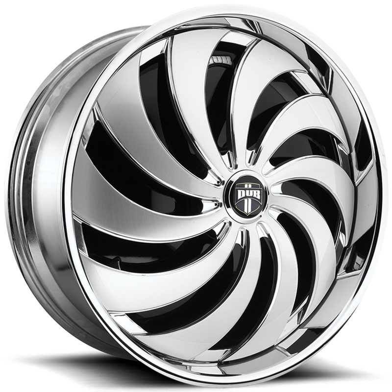 Dub S817 Cojones Spinner  Wheels Brushed