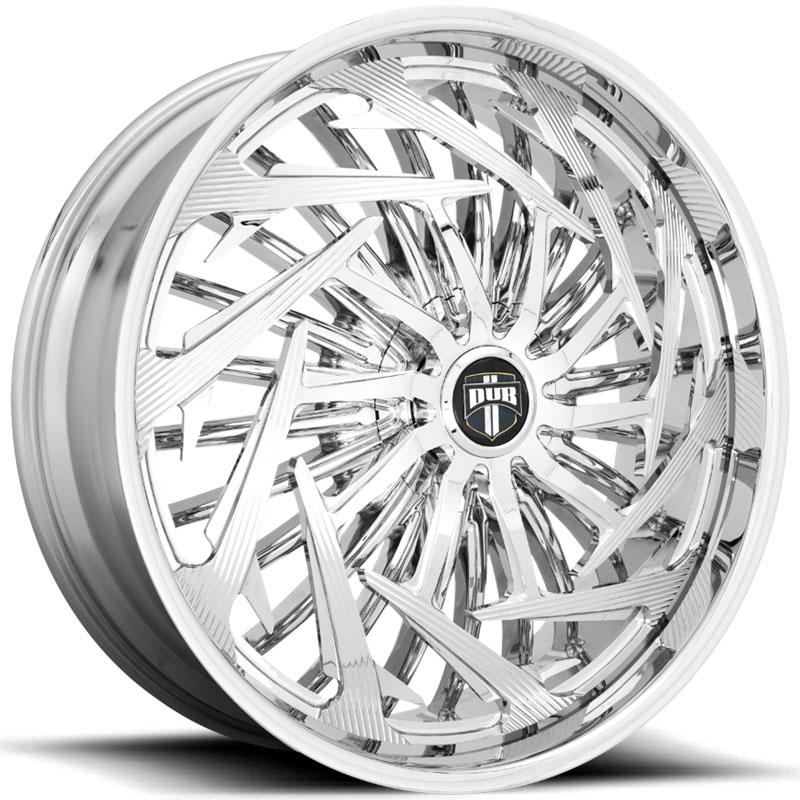 Dub S826 Trance Spinner  Wheels Chrome