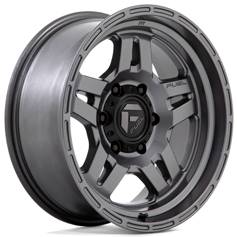 Fuel D801 Oxide  Wheels Matte Gunmetal