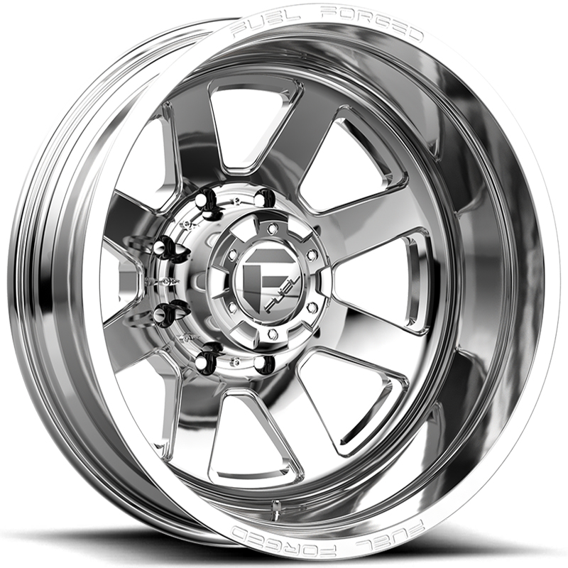 Fuel Forged FF09D Dually  Wheels Polished Rear