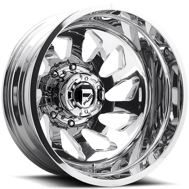 Fuel Forged FF39D Dually  Wheels Polished Rear