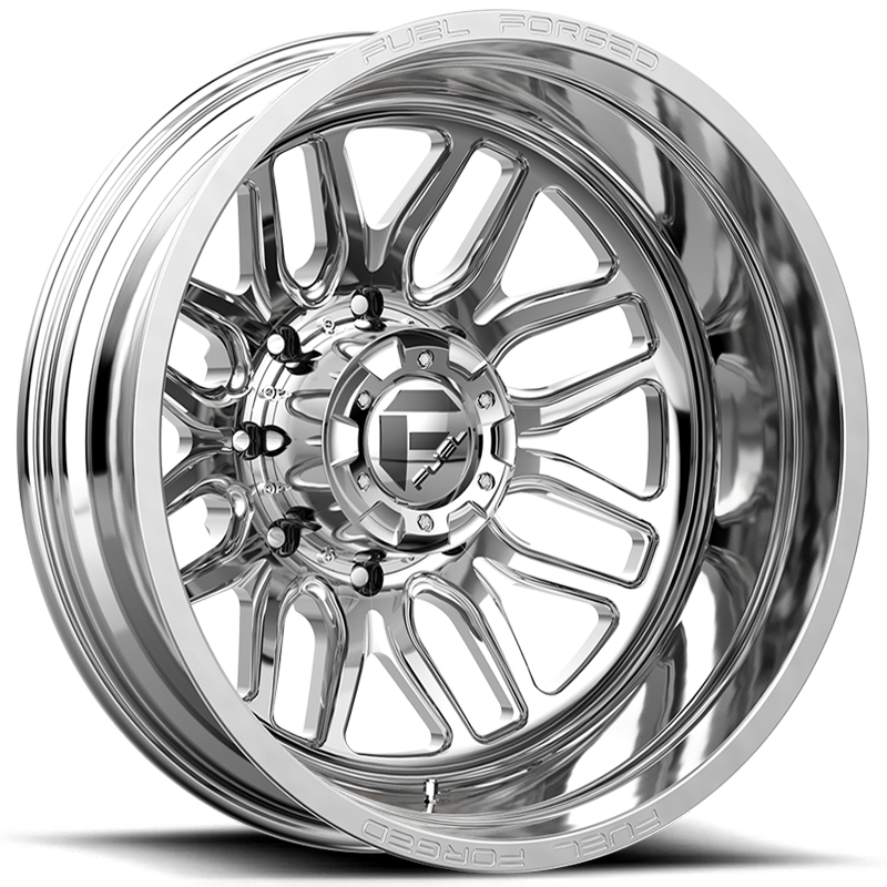 Fuel Forged FF66D Dually  Wheels Polished Rear