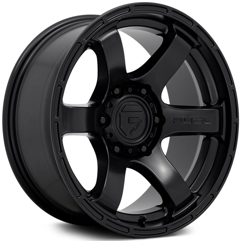 Fuel D766 Rush  Wheels Satin Black