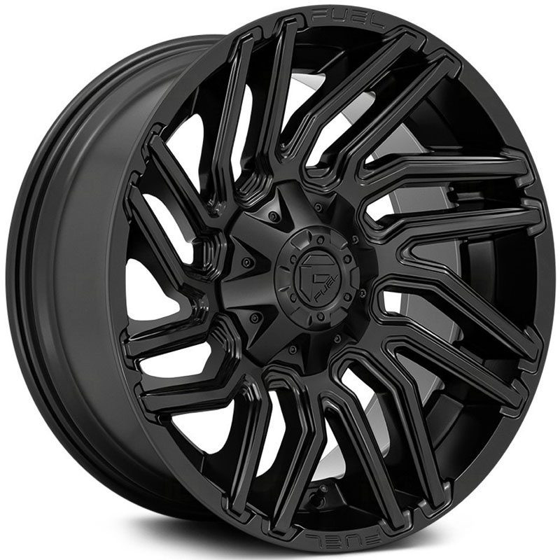 Fuel D775 Typhoon  Wheels Matte Black