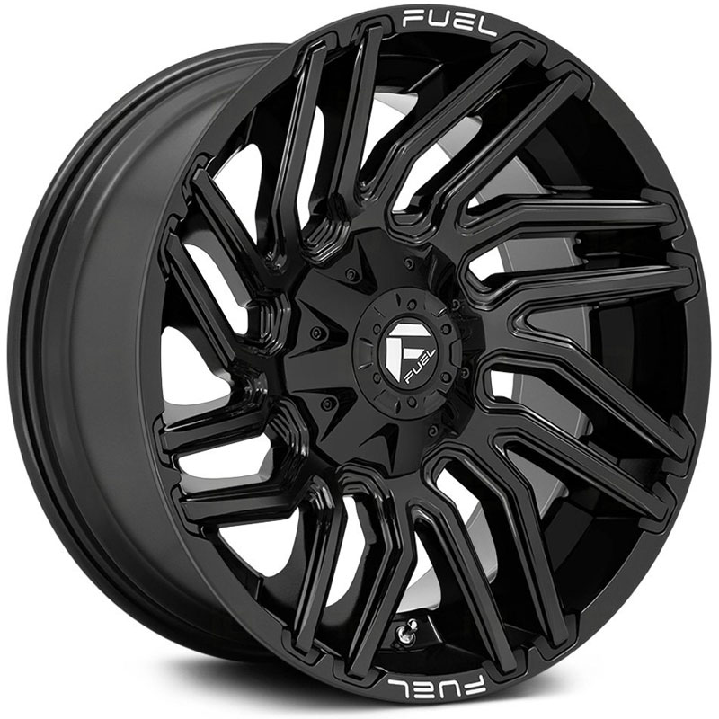 Fuel D776 Typhoon  Wheels Gloss Black