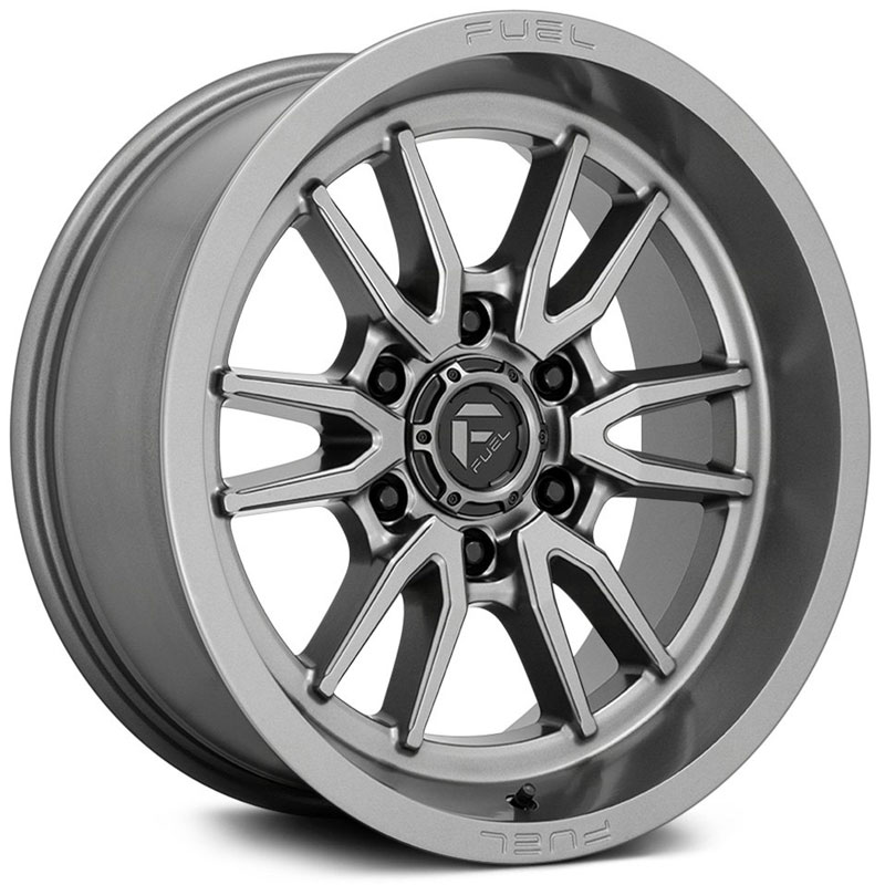 Fuel D789 Clash  Wheels Gunmetal