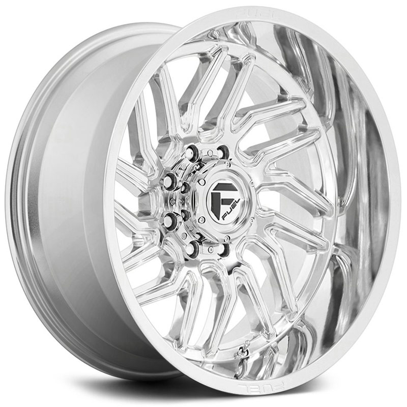 Fuel D809 Hurricane  Wheels Polished Milled