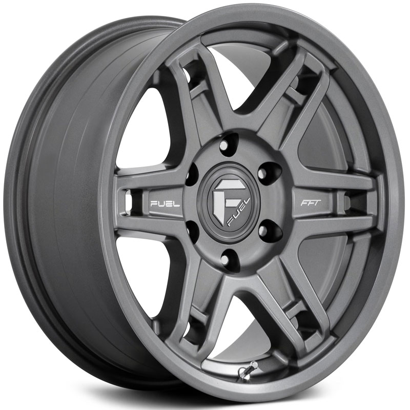 Fuel D838 Slayer  Wheels Matte Gunmetal