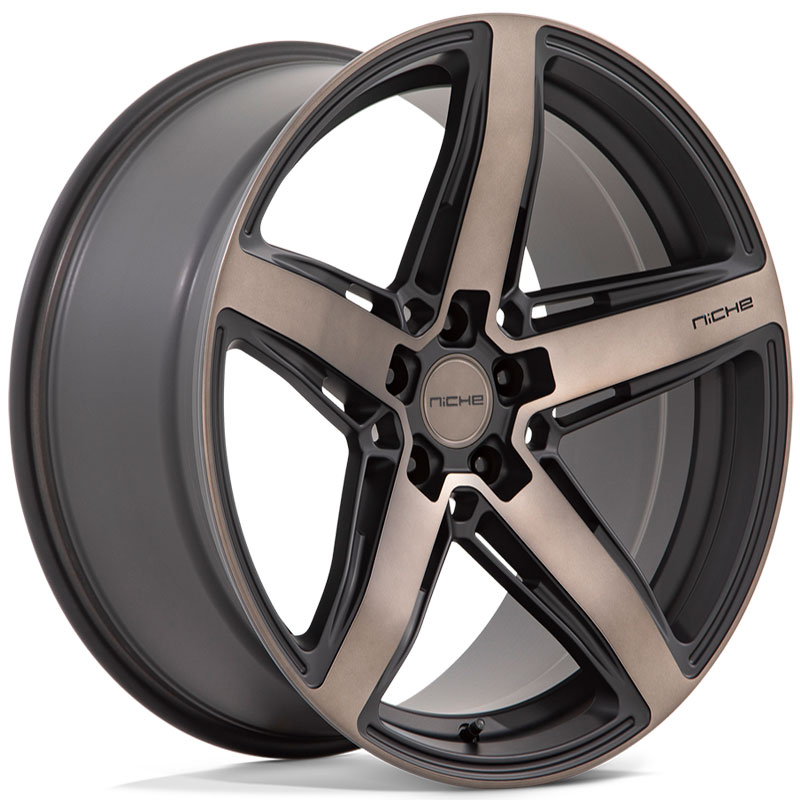 Niche Teramo M271  Wheels Matte Black Double Dark Tint