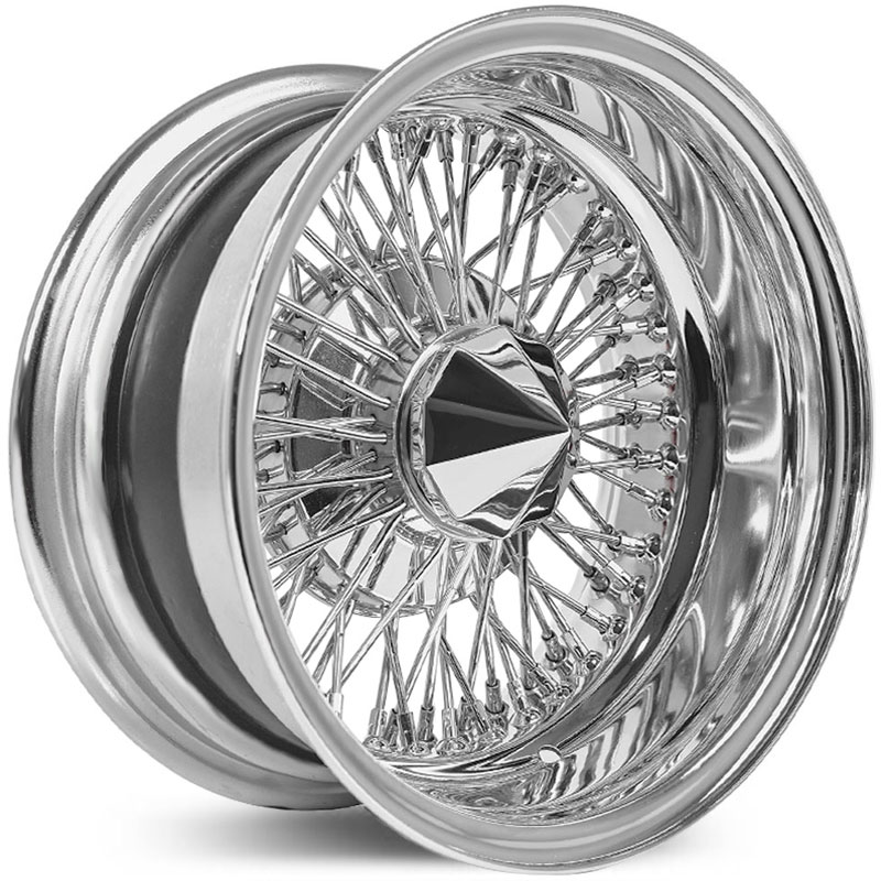 Player Wire  Wheels 72 Spoke Cross Lace Chrome Two-Wing Cap