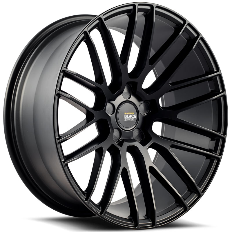 Savini Black Di Forza BM13  Wheels Matte Black