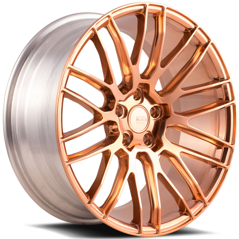 Savini Black Di Forza BM13  Wheels Rose Gold