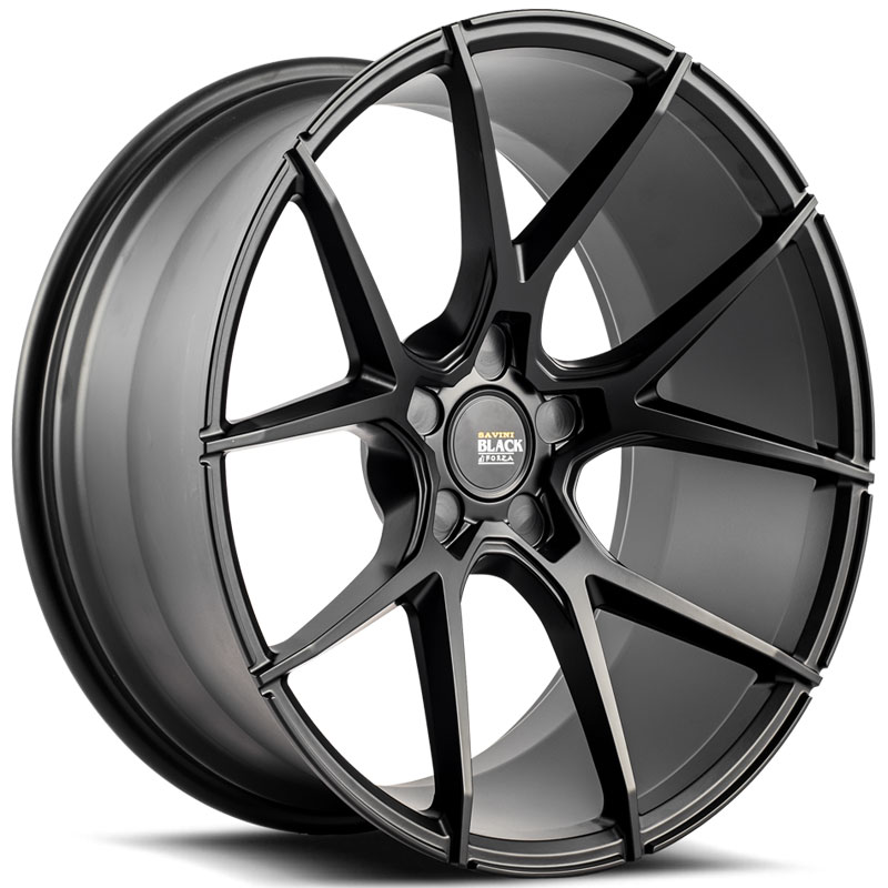 Savini Black Di Forza BM14  Wheels Matte Black