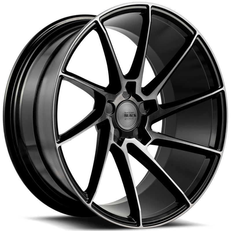 Savini Black Di Forza BM15  Wheels Gloss Black DDT