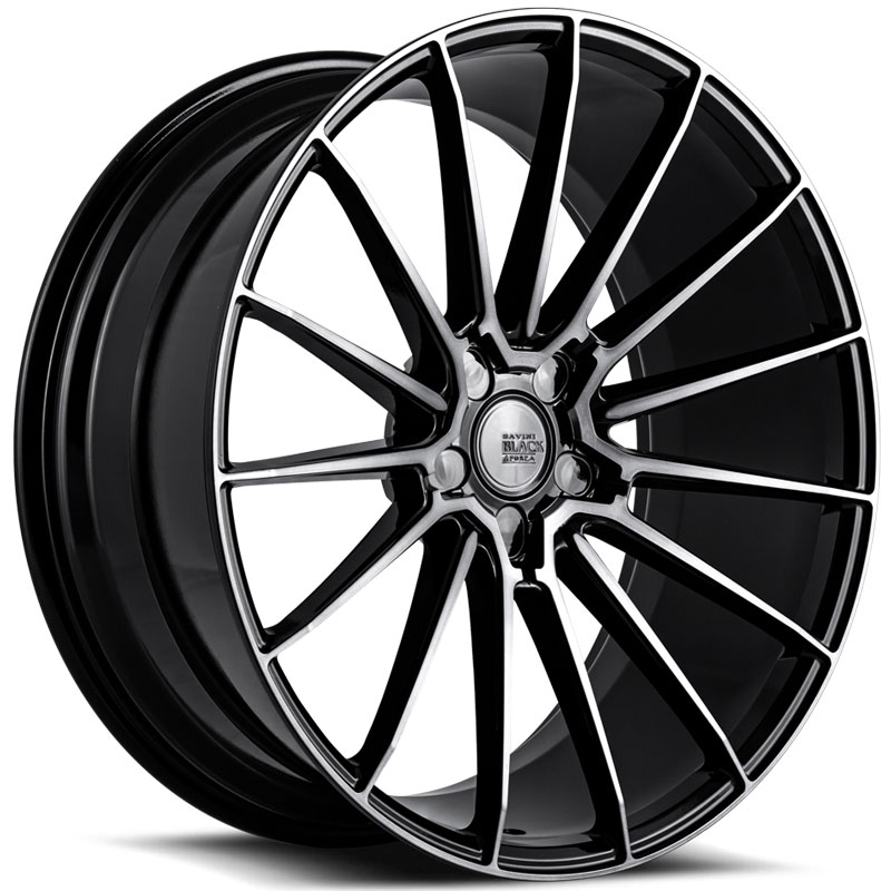 Savini Black Di Forza BM16  Wheels Gloss Black DDT