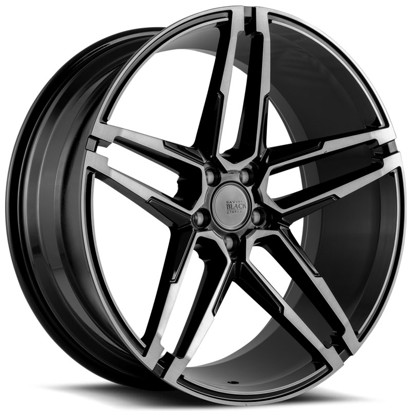 Savini Black Di Forza BM17  Wheels Gloss Black DDT