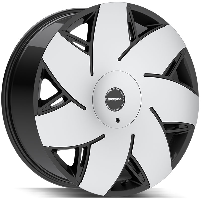 Strada Turbina  Wheels Gloss Black Machined