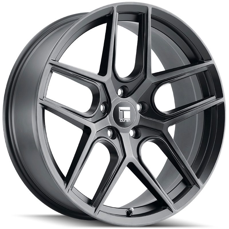 Touren TR79  Wheels Brushed Matte Black w/ Dark Tint