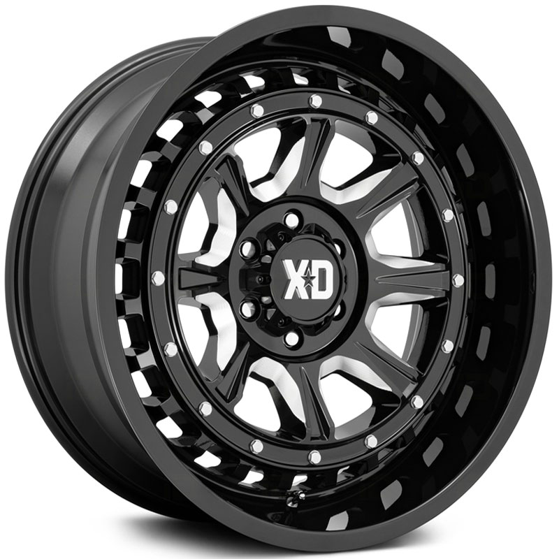 XD Series XD866 Outlander  Wheels Gloss Black Milled