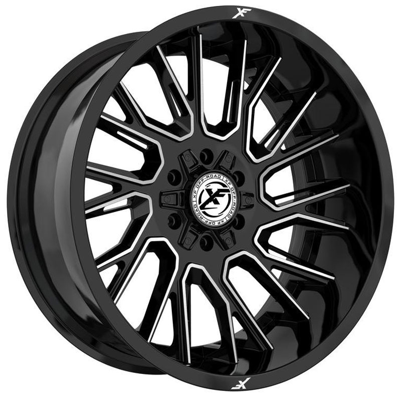 XF Offroad XF-230  Wheels Gloss Black Milled