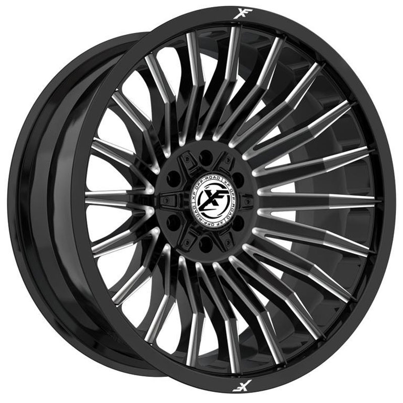 XF Offroad XF-231  Wheels Gloss Black Milled