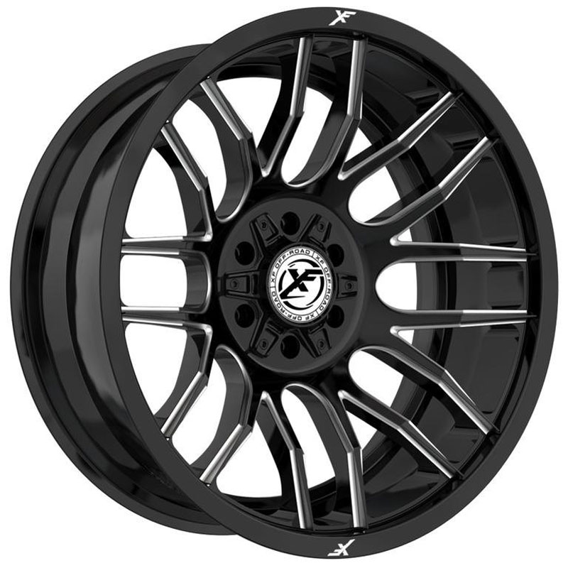 XF Offroad XF-232  Wheels Gloss Black Milled