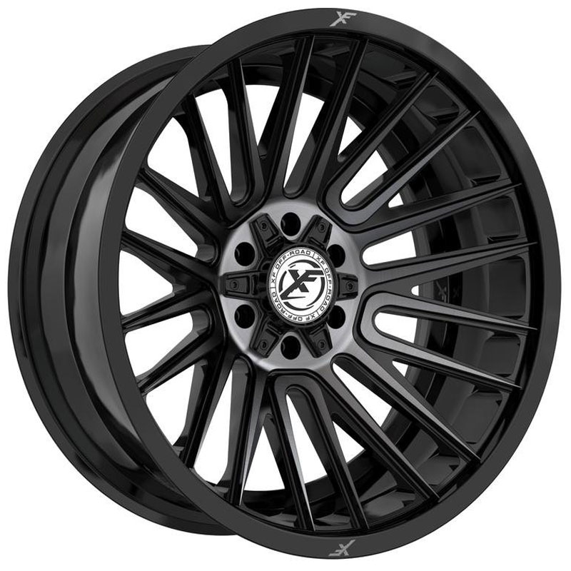 XF Offroad XF-234  Wheels Gloss Black Brushed