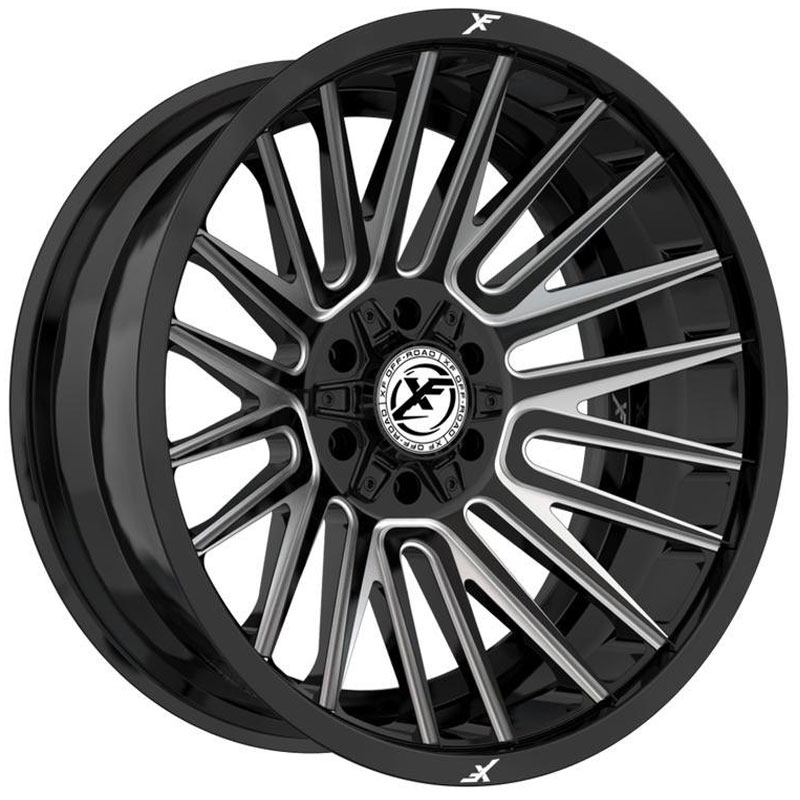 XF Offroad XF-234  Wheels Gloss Black Milled