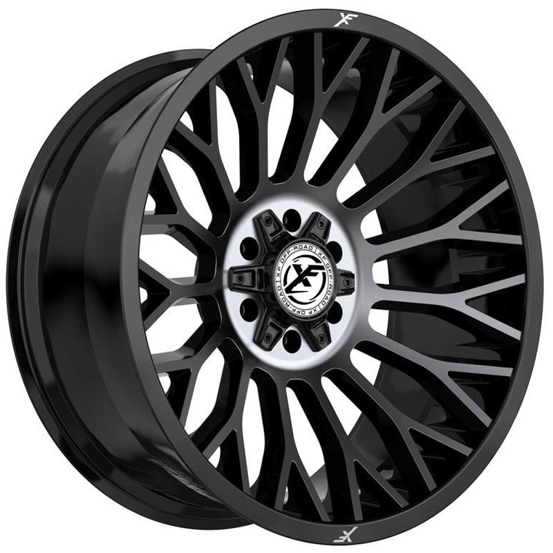 XF Offroad XF-237  Wheels Gloss Black & Brushed