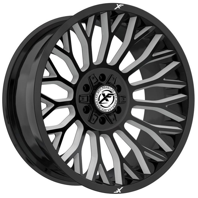 XF Offroad XF-237  Wheels Gloss Black Milled