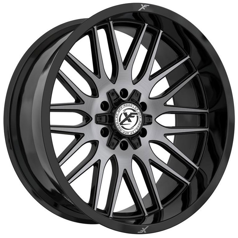 XF Offroad XF-240  Wheels Gloss Black Brushed