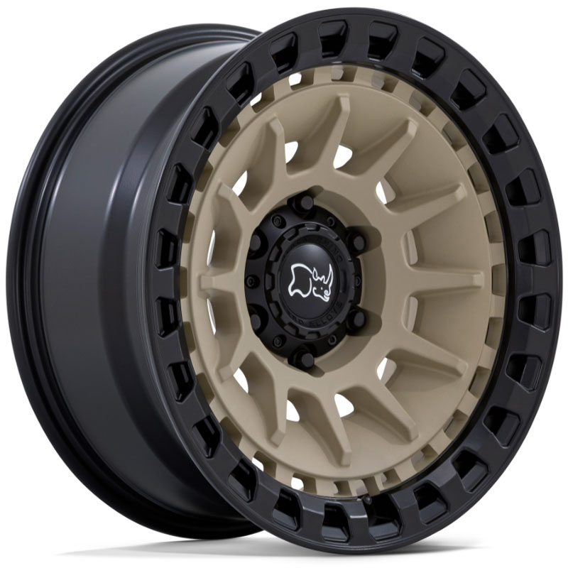 Black Rhino Barrage  Wheels Desert Sand on Matte Black