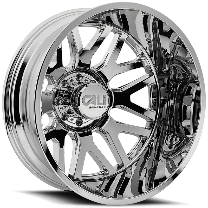 Cali Off-Road Invader 9115 Dually Rear  Wheels Chrome