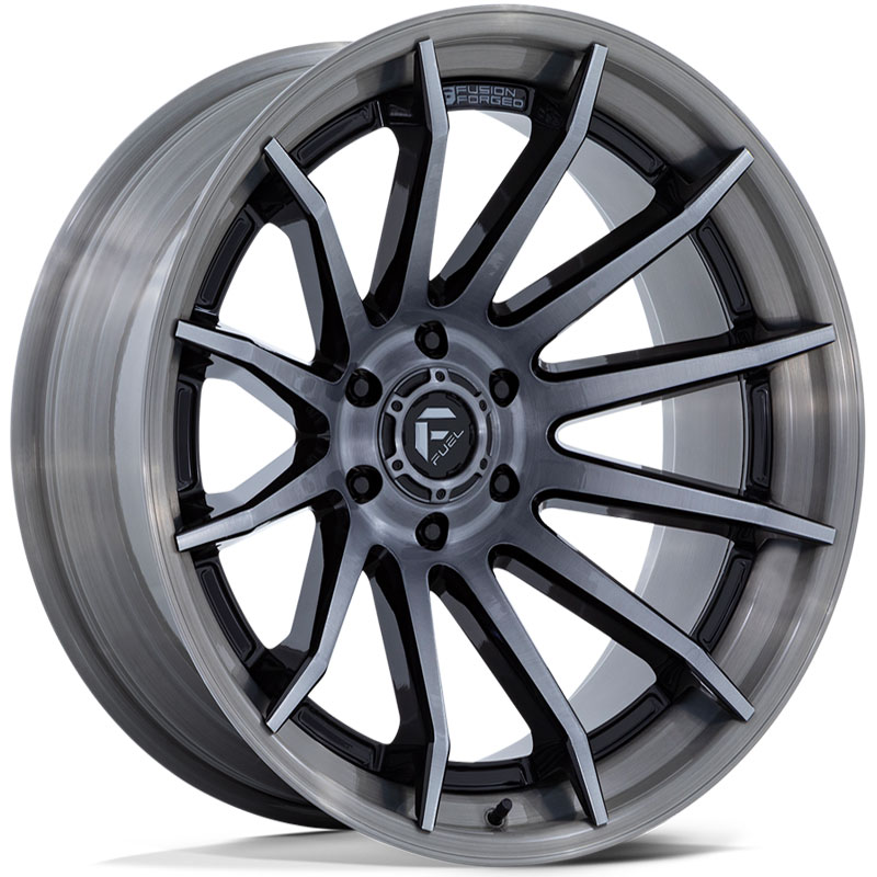 Fuel FC403 Burn  Wheels Gloss Black Brushed Dark Tint