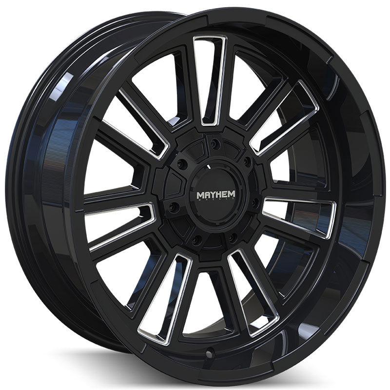 Mayhem Apollo 8115  Wheels Gloss Black Milled