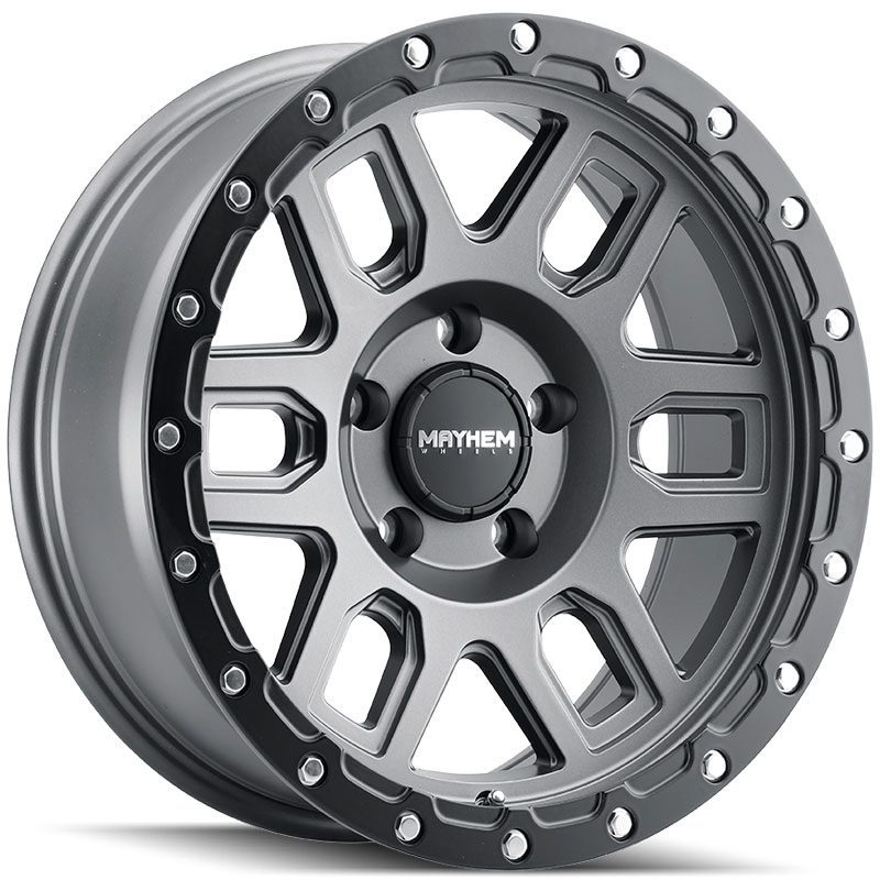 Mayhem Delta 8304  Wheels Matte Gunmetal