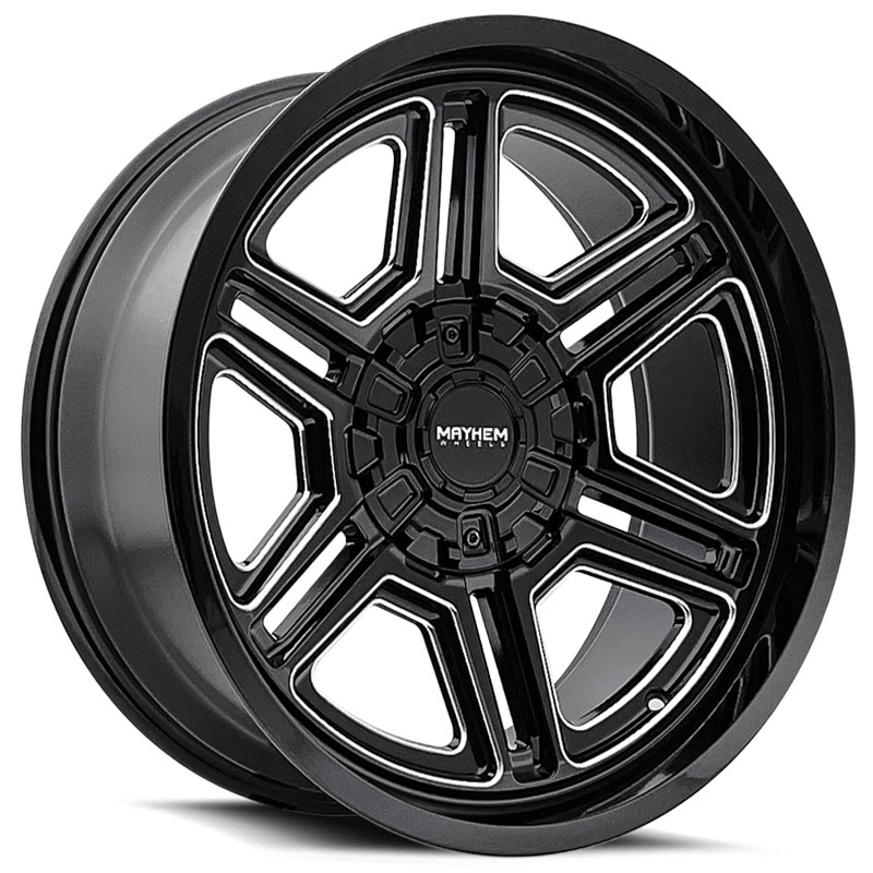 Mayhem Hermosa 8117  Wheels Gloss Black Milled