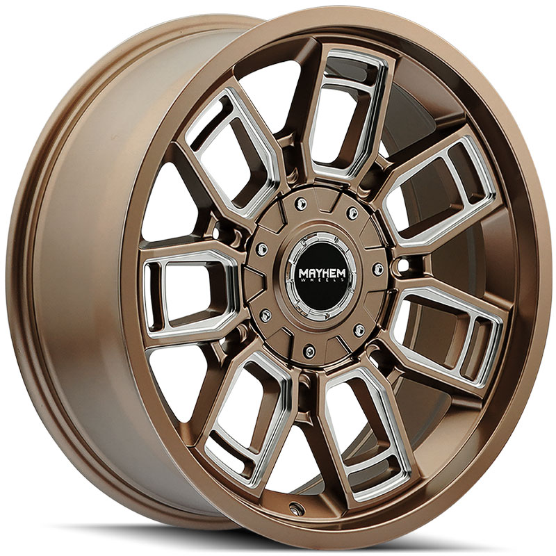 Mayhem Ordinance 8118  Wheels Matte Bronze Milled